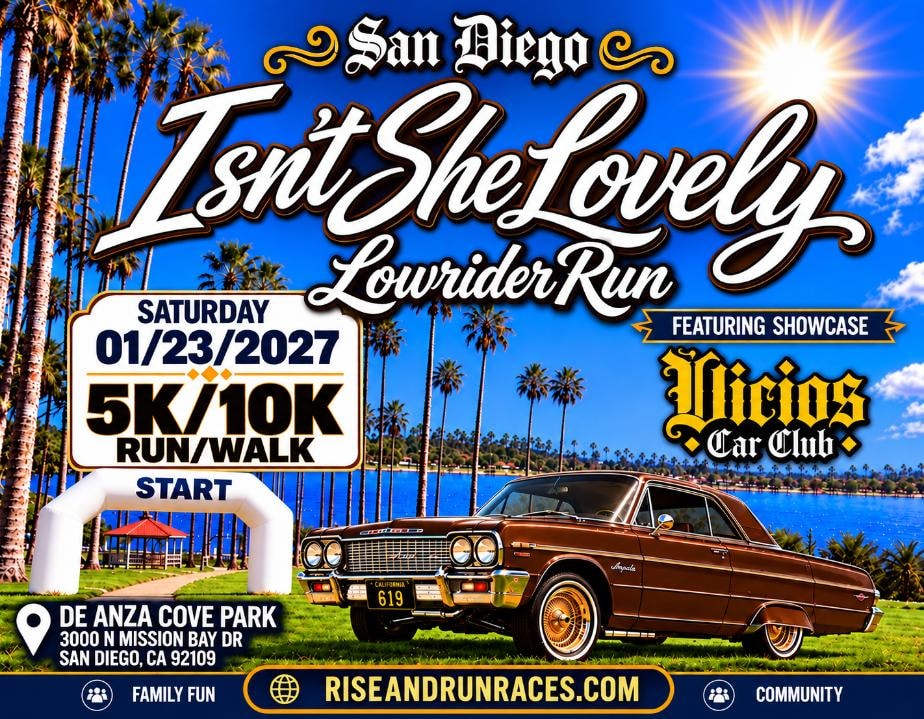 Isn't She Lovely San Diego Lowrider Run