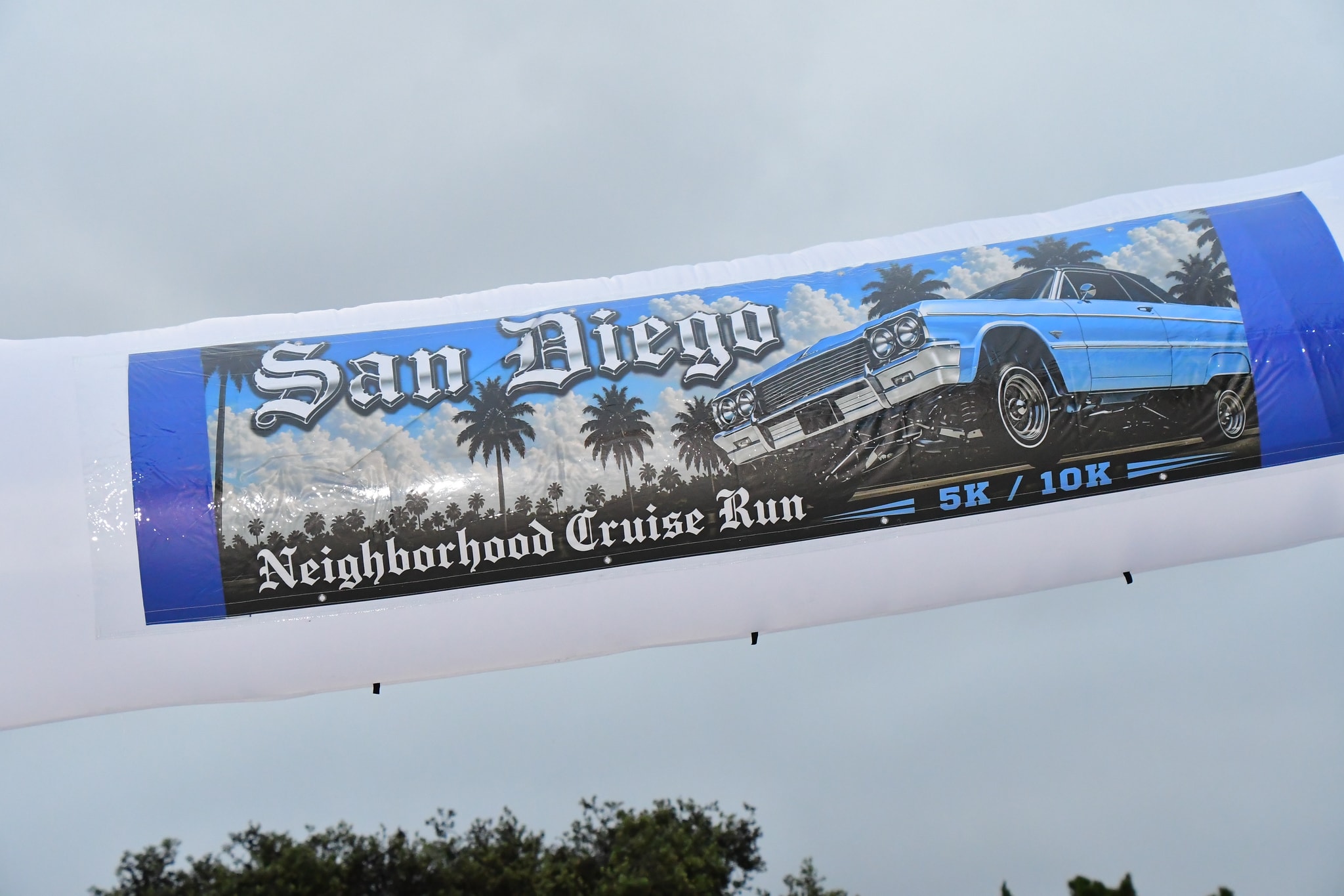 San Diego Neighborhood Cruise Run banner